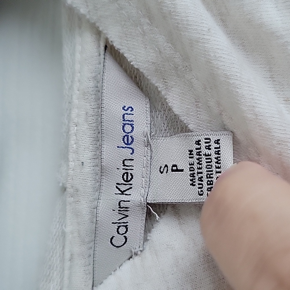 Calvin Klein Jeans Long Sleeve Top With Hood - Picture 5 of 12